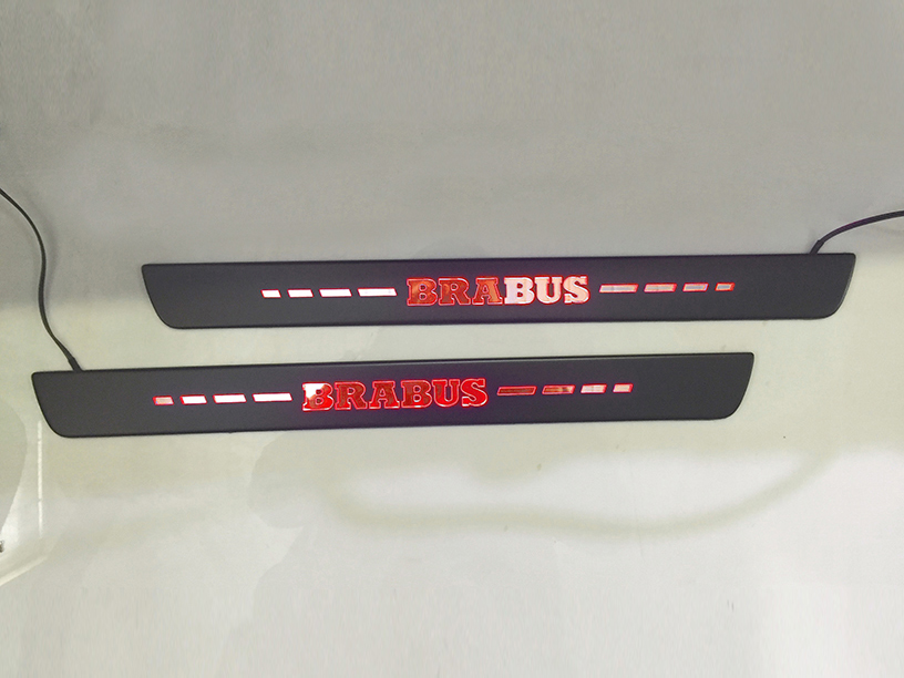 Mercedes-Benz W205 С-Class Brabus Door Sills LED Scuff Plates